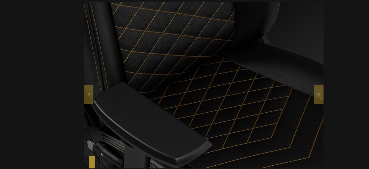 Ghế Gamer Noblechairs ICON Series - Black/Gold (Ultimate Chair Germany) có thiết kế đặc biệt độc nhất